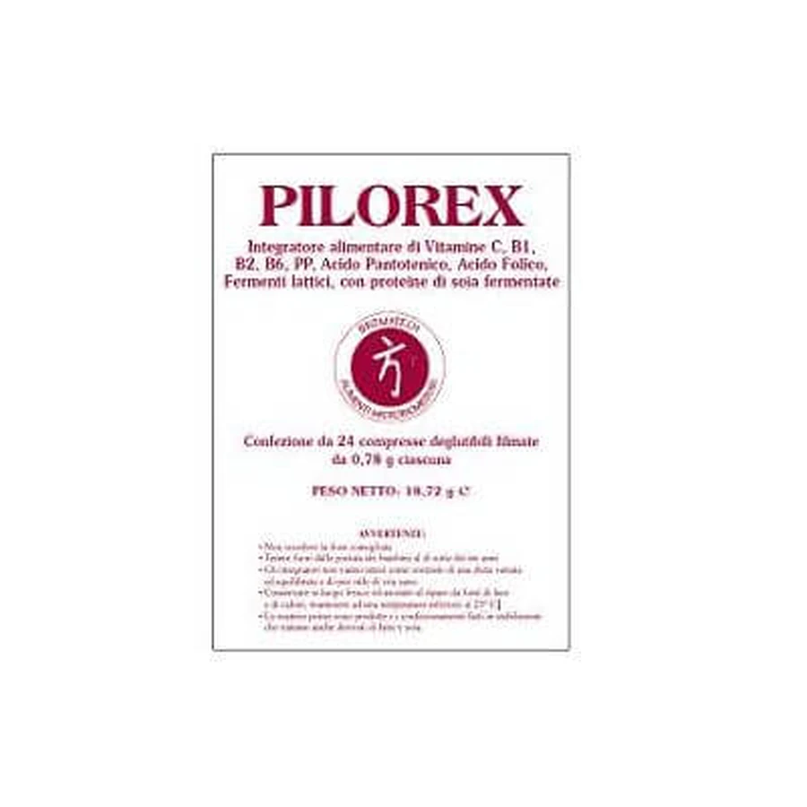 Pilorex 24 comprimidos