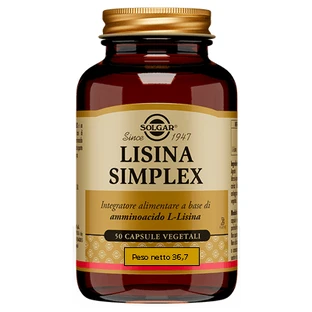 Lisina simplex 50 cápsulas vegetales