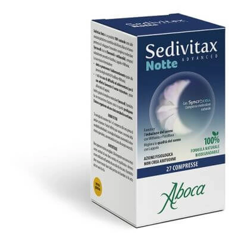 Sedivitax night advanced 27 comprimidos