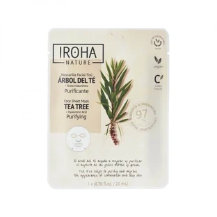Moisturizing face mask with Tea Tree, 1 piece, iroha
