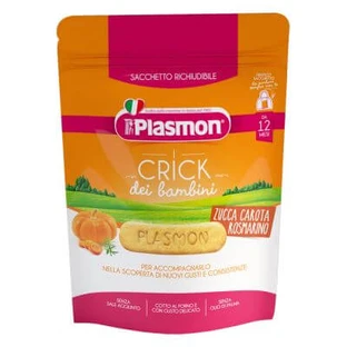 Plasmon crick pompoen/chocolade/rozemarijn 100 g