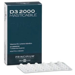 Principium d3 2000 kauwtabletten 60 tabletten