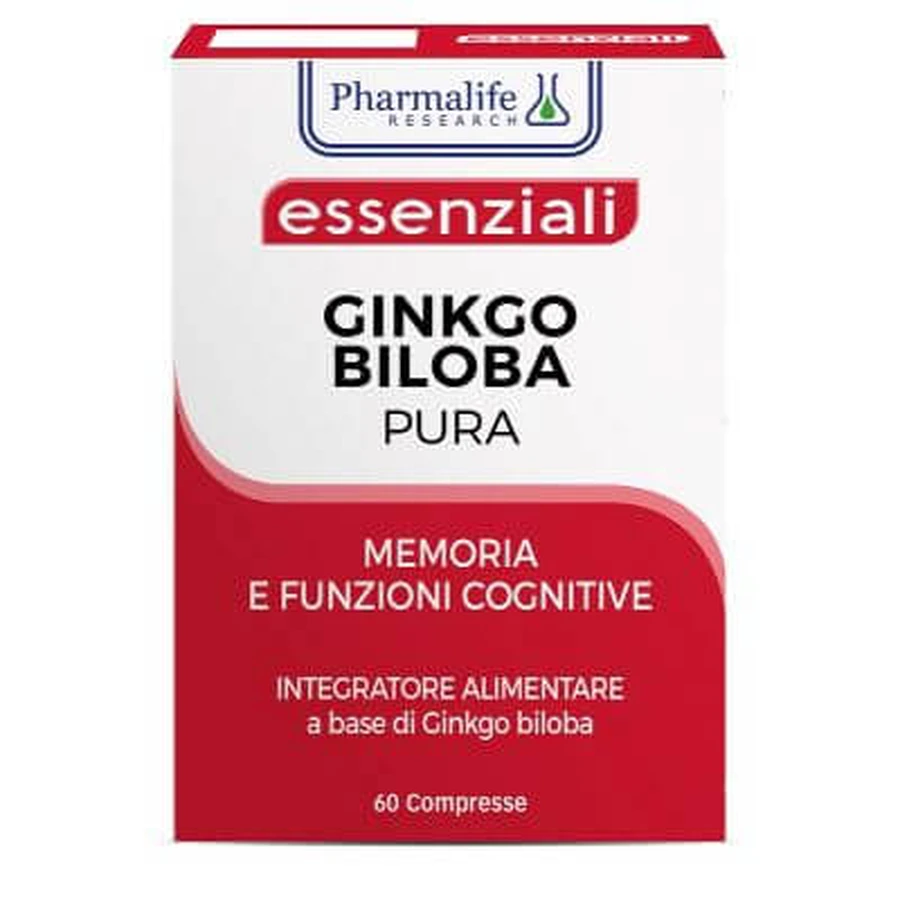 Pure ginkgo biloba 60 tablets
