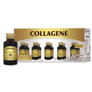 Colágeno líquido sin alcohol 10 viales x 50 ml