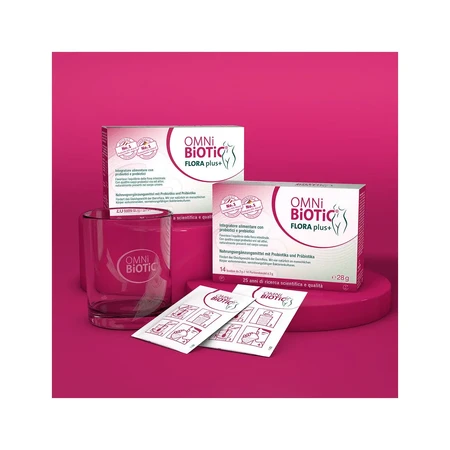 Omni biotic flora plus+ 28 2 g sachets
