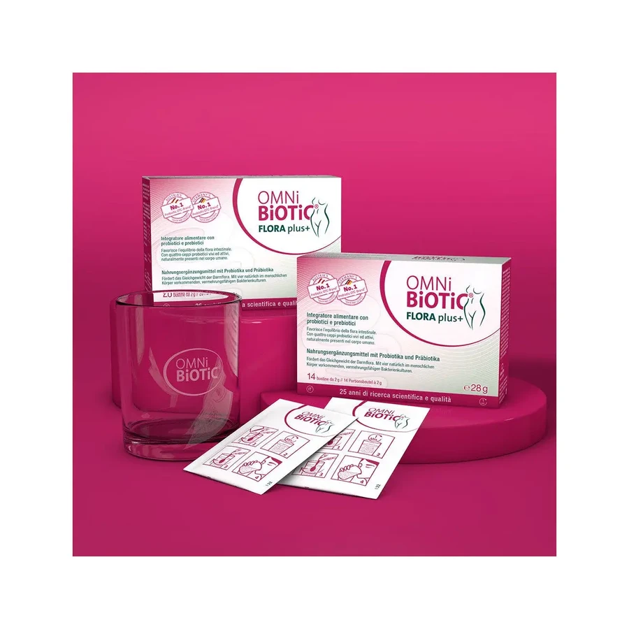 Omni biotic flora plus+ 28 2 g sachets
