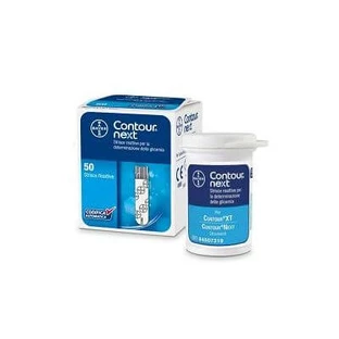 Contour next tiras de medición de glucosa en sangre 50 unidades