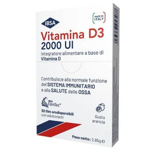 Vitamin d3 ibsa 2000 ui 30 orodispersible films