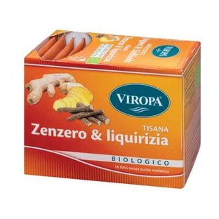 Viropa jengibre y regaliz 15 bolsitas
