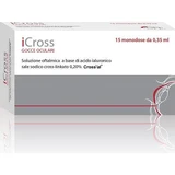 icross oogheelkundige oplossing 15 monodoses 0,35 ml