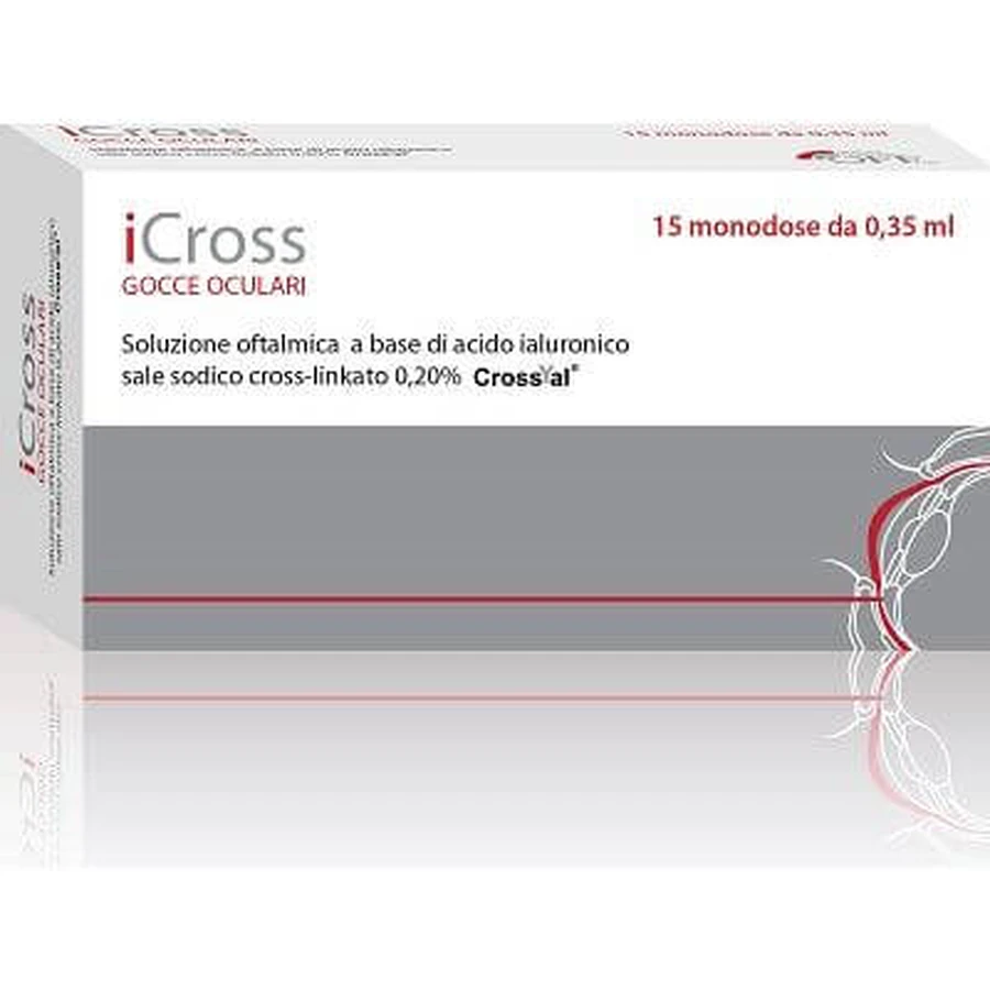 icross ophthalmic solution 15 monodoses 0.35 ml