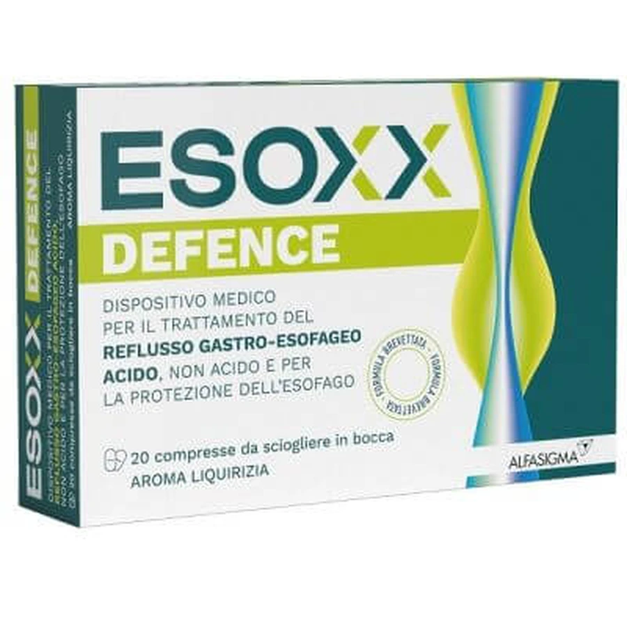 Esoxx defence 20 chewable tablets