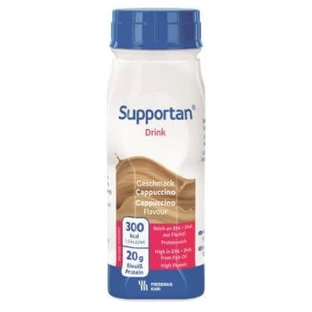 Supportan drink cappuccino 4 flesjes x 200 ml