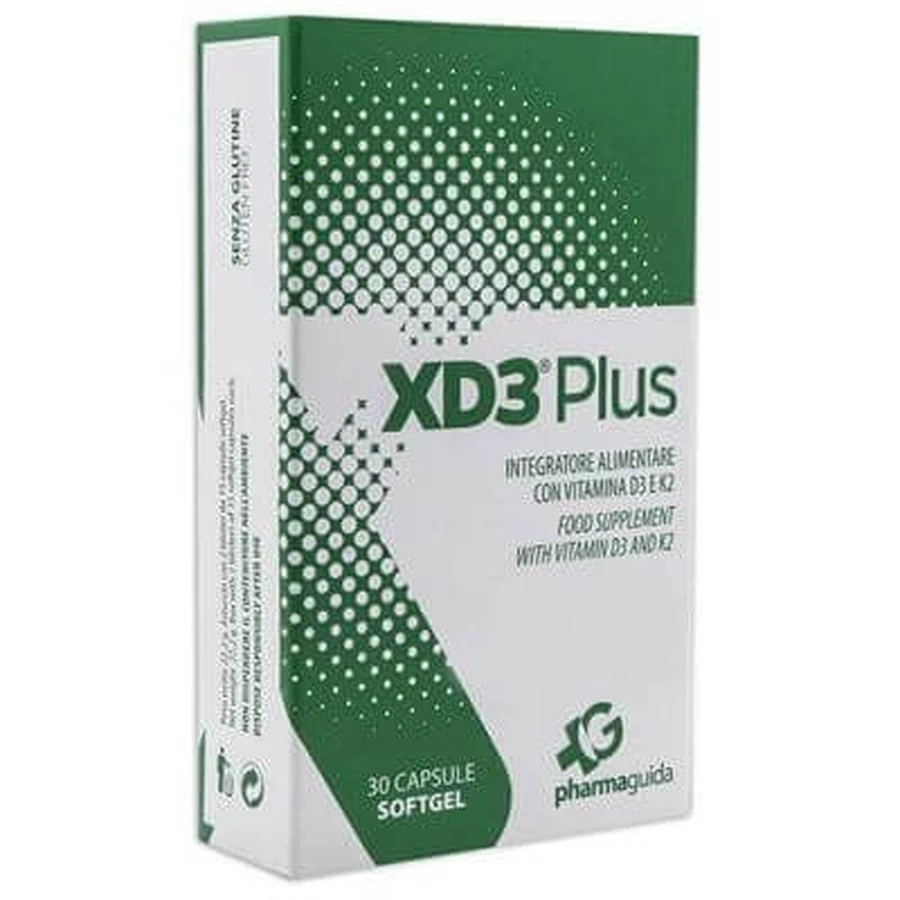 Xd3 plus 30 softgel capsules