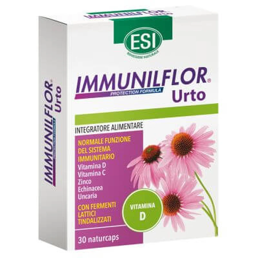 Esi immunilflor urto vitamin d 30 naturcaps