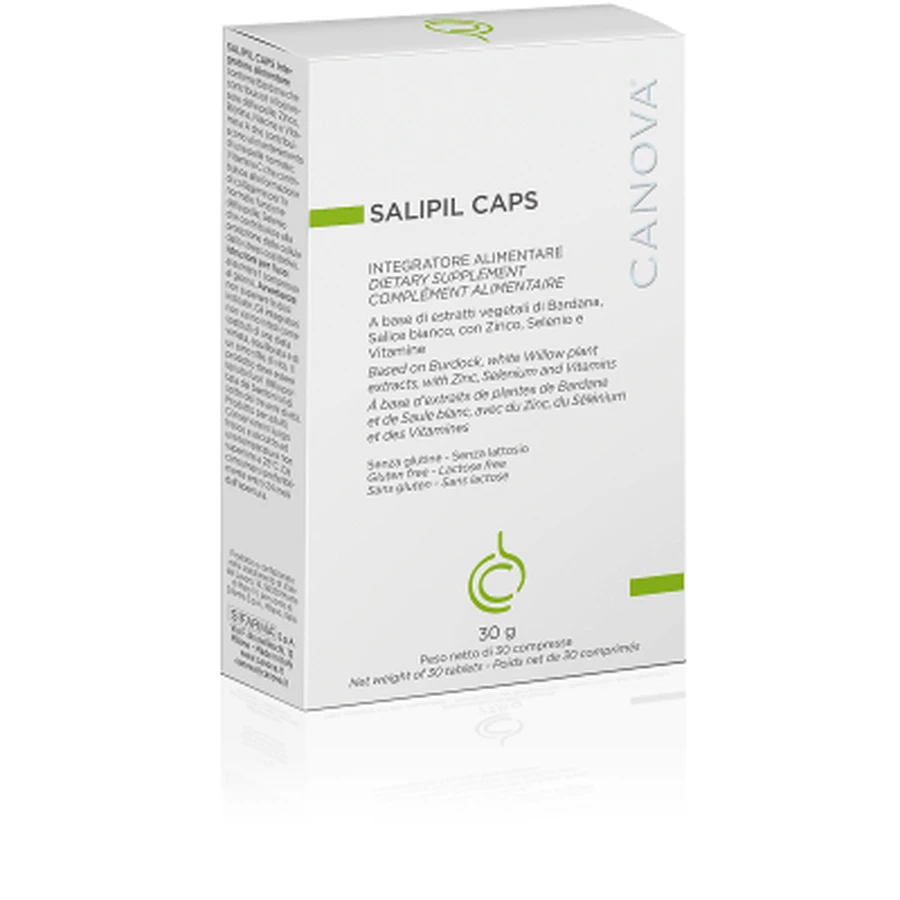 Canova salipil caps 30 tablets new package
