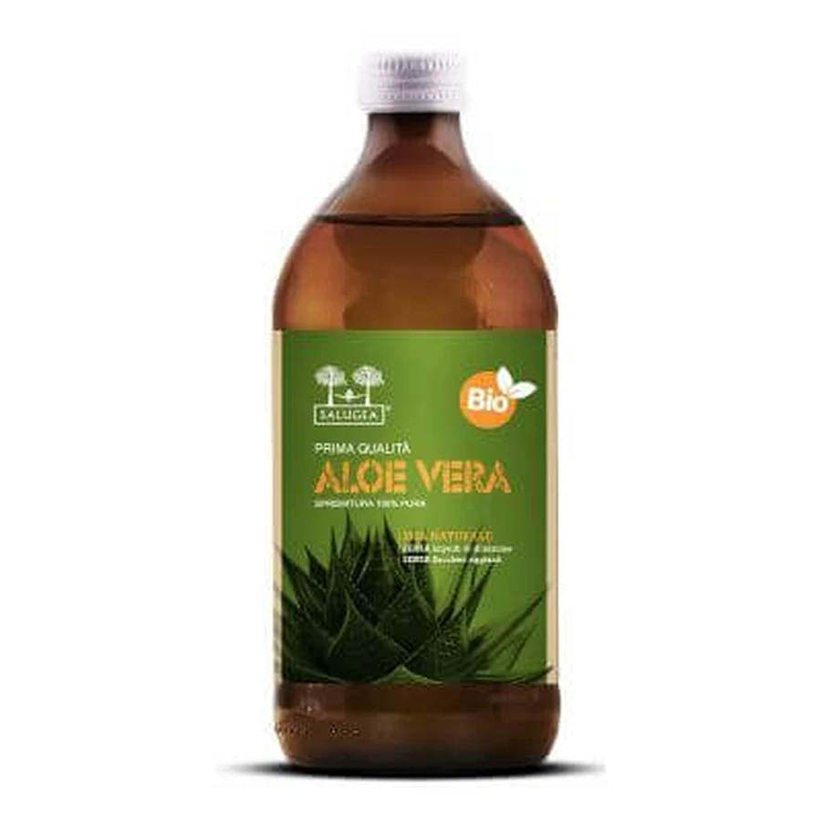 Salugea organic aloe vera juice 500 ml