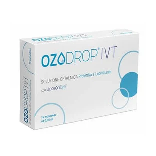 Ozodrop ivt solution ophtalmique à base d'huile ozonisée dans des phospholipides 15 flacons unidoses de 0,35 ml