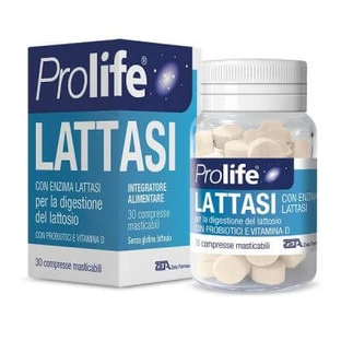 Prolife lactase 30 chewable tablets