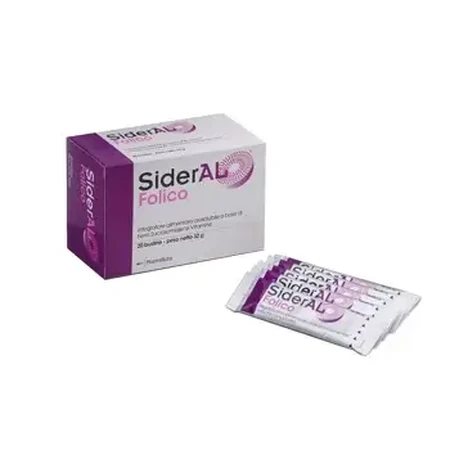 Sideral fólico 30 mg 20 sobres orosolubles