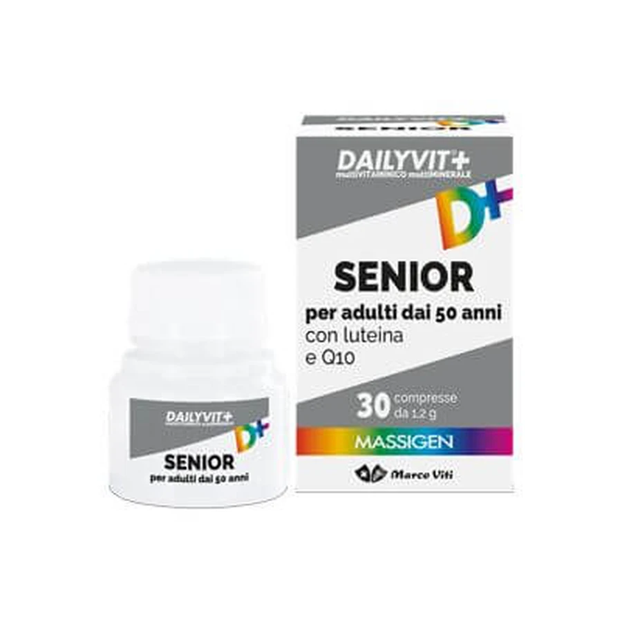 Dailyvit+ senior multivitamínico y multimineral 30 comprimidos