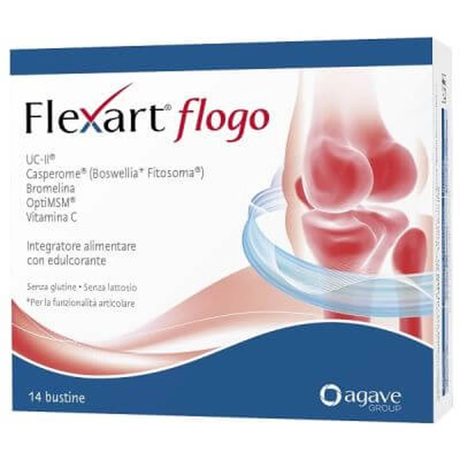 Flexart flogo 14 sachets new formulation