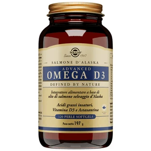 Advanced omega d3 120 softgel parels