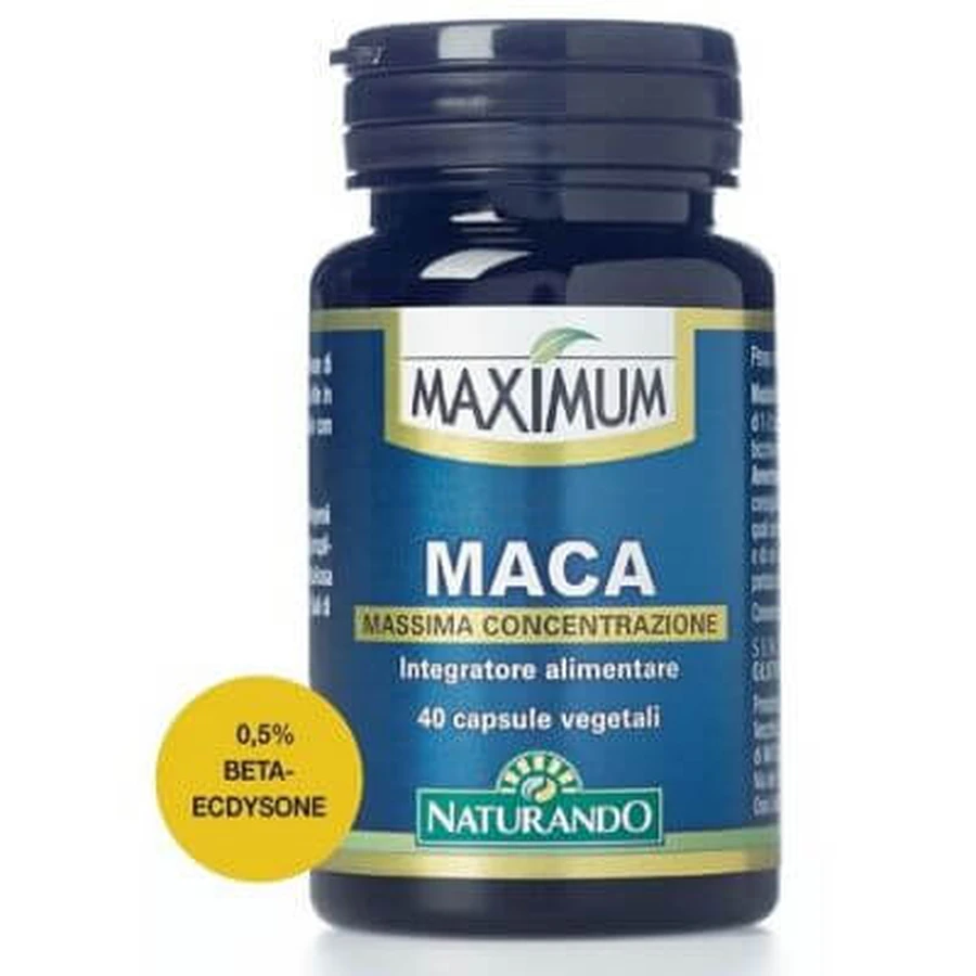 Maximum maca 40 capsules