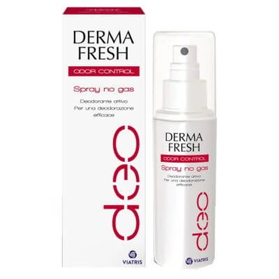 Dermafresh odor control spray no gas deodorant 100 ml