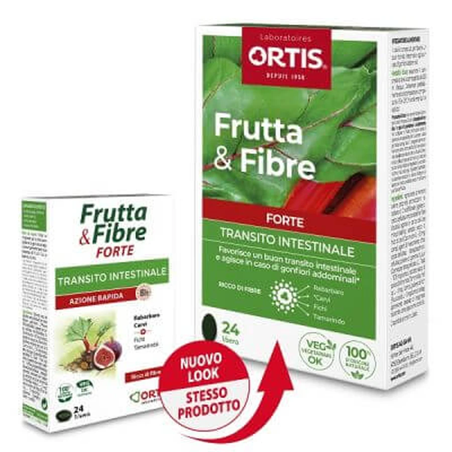 Fruit & fiber forte 24 tablets