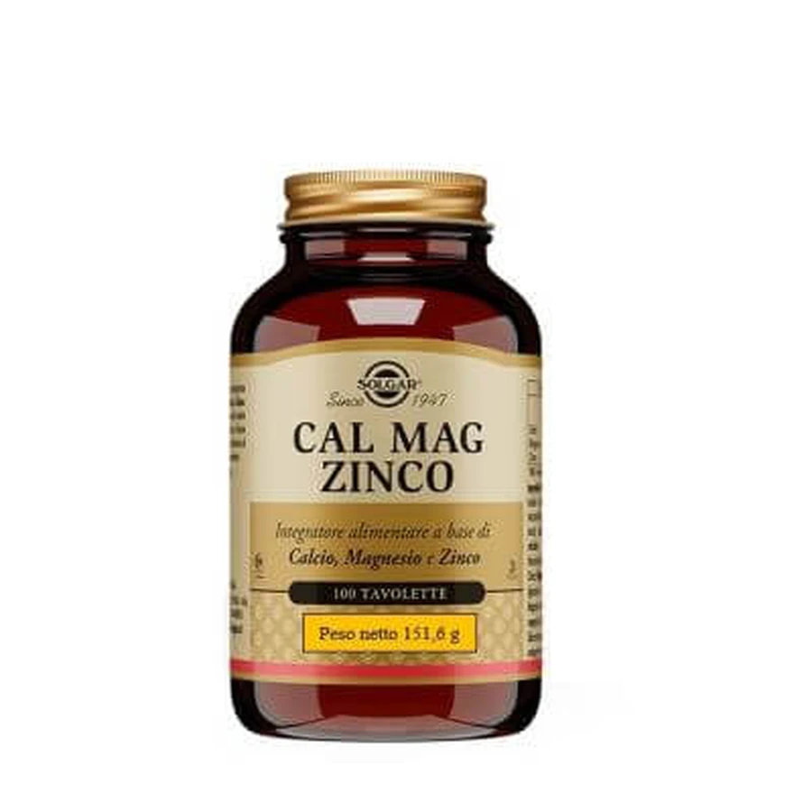 Cal mag zinc 100 comprimidos