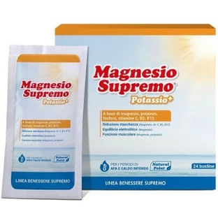 Magnesium supreme potassium+ 24 Portionsbeutel