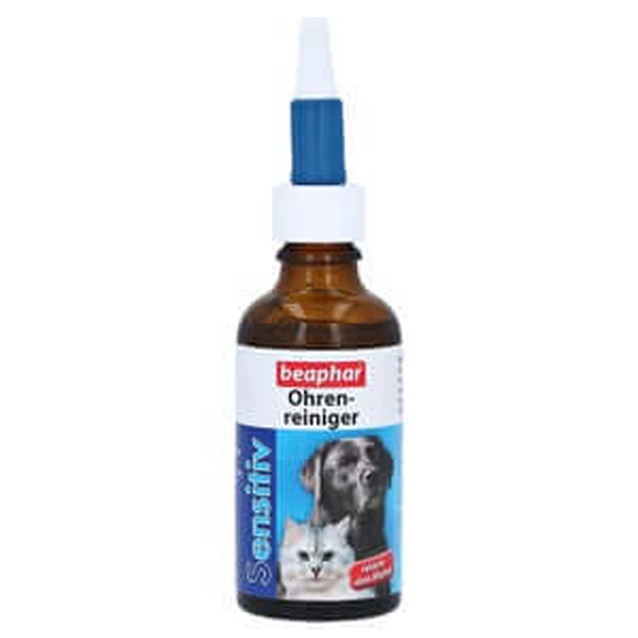 Beaphar Sensitive Ear Cleaner Tro.f.Hun 50 ml