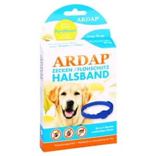 Ardap Zecken-/flohschutzhalsb.gr.hunde Ü 1 St