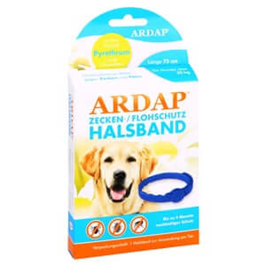 Ardap Zecken-/flohschutzhalsb.gr.hunde Ü 1 St