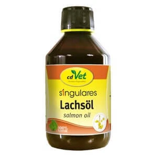 Enkelvoudige zalmolie voor honden/katten 250 ml
