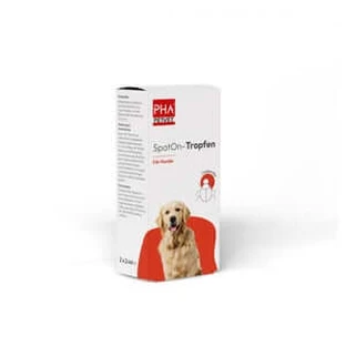 PHA Spot-on druppels voor honden 2X2 ml