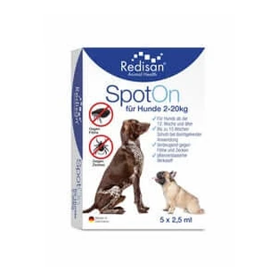 Redisan Spot-On Dogs 5X2.5 ml