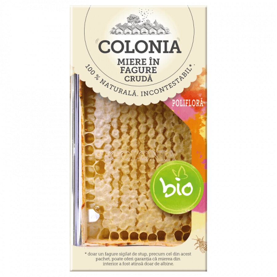 Comprar Miel poliflora cruda en panal ecológica Colonia, 150 g, Evicom Miel Miel poliflora cruda en panal ecológica Colonia, 150 g, Evicom Miel
