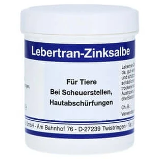Aceite de hígado de bacalao zinc pomada vet. 100 g