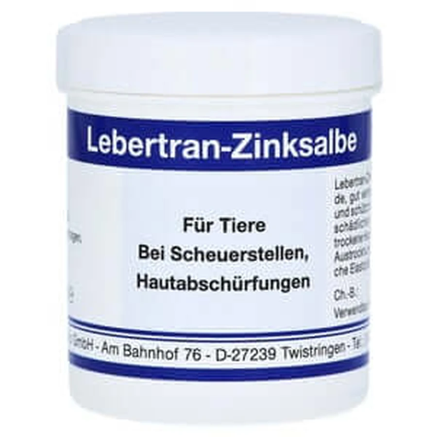 Aceite de hígado de bacalao zinc pomada vet. 100 g