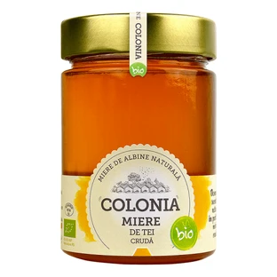 Miel de thé brut biologique de Cologne, 420 g, Evicom Honey