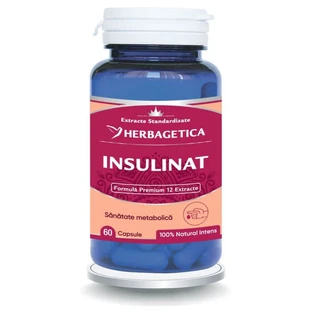 Insulinat x 60 capsules, Herbagetica