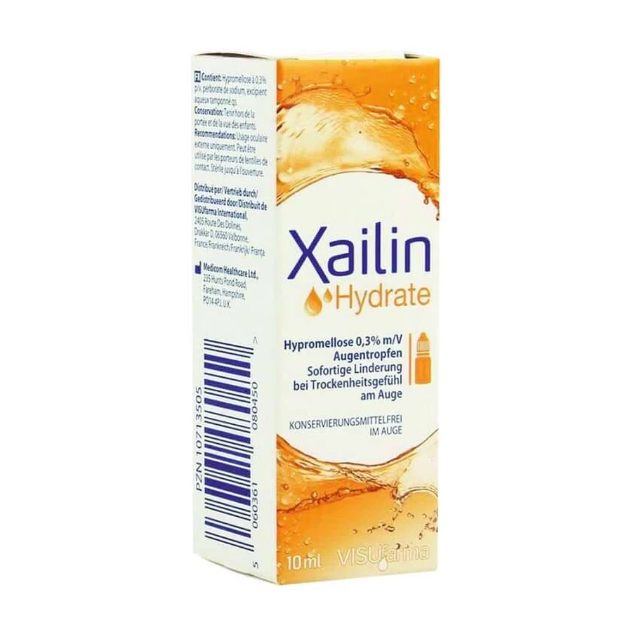 Xailin Hydrate eye drops 10 ml