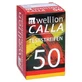 Wellion Calla bloedglucose teststrips 50 stuks.