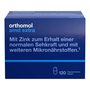 Orthomol AMD extra cápsulas 120 Cápsulas