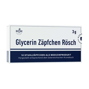 Glycerin suppositories Rösch 3g 10 pcs.