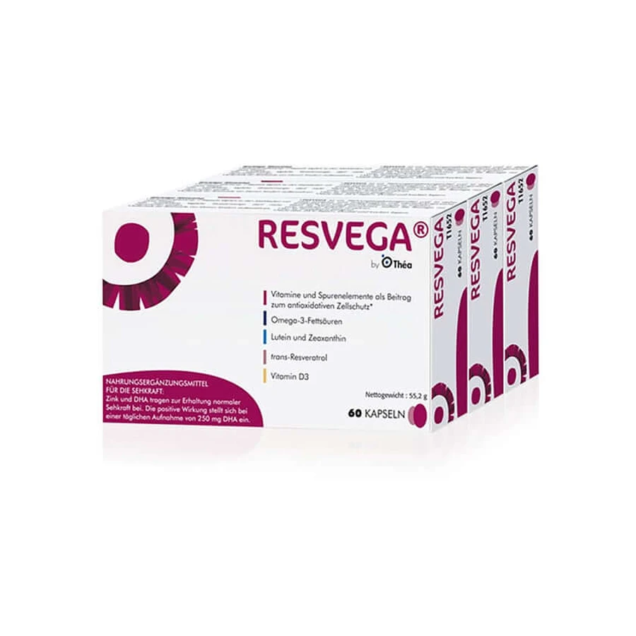 Resvega capsules 3X60 stuks