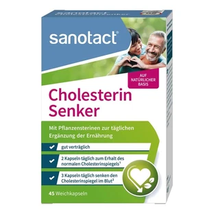 sanotact Cholesterol Reducer 45 St
