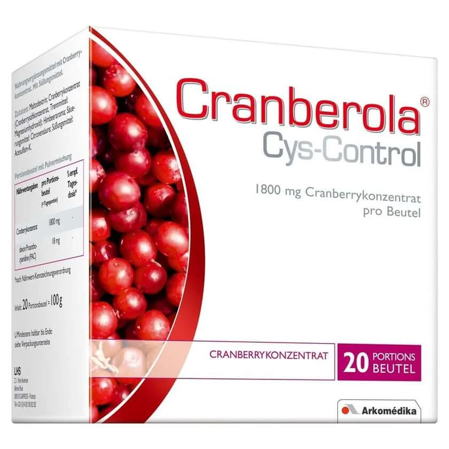 Cranberola Cys Controle Poeder 20X5 g